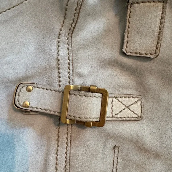 Yves Saint Laurent Downtown Gold ombré Tote Bag - Picture 11 of 16